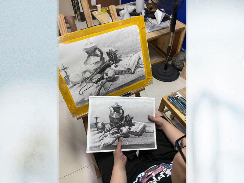 素描班精彩課堂