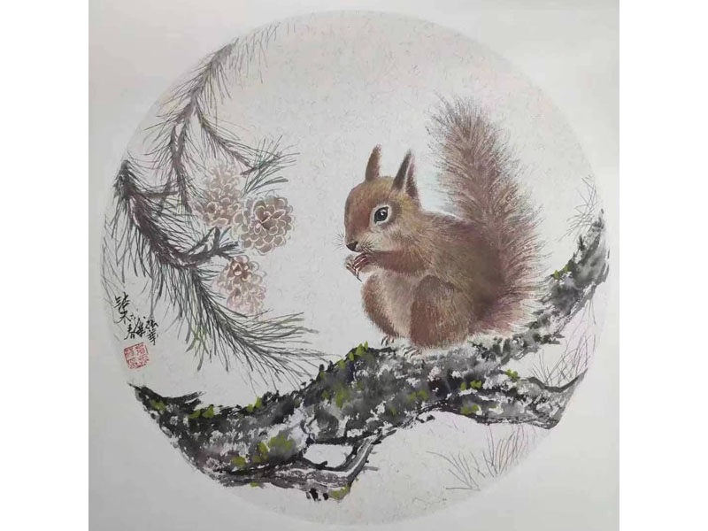 字畫出售《松鼠》