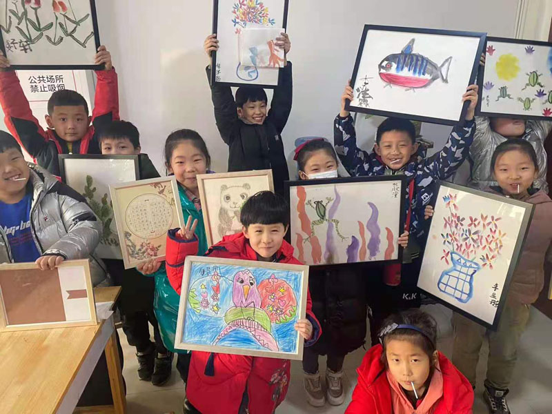 叁魚畫室學生風采